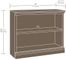 Sauder 2-Shelf Bookcase Estate Black
