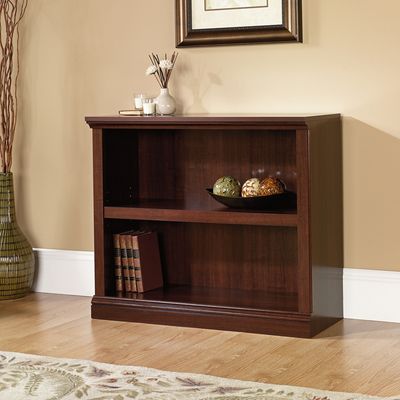 Sauder 2 Shelf Bookcase Select Cherry