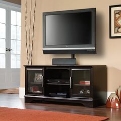 Sauder 50" TV Stand with Mount Estate Black