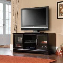 Sauder 50" TV Stand with Mount Estate Black