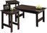 Sauder Beginnings 3 Pack Table Set Cinnamon Cherry