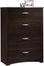 Sauder Beginnings 4 Drawer Chest Cinnamon Cherry