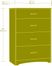 Sauder Beginnings 4 Drawer Chest Highland Oak