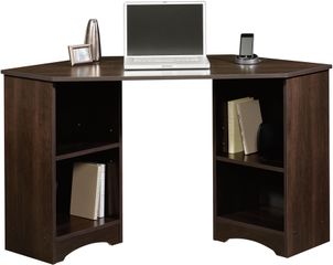 Sauder Beginnings Corner Computer Desk Cinnamon Cherry