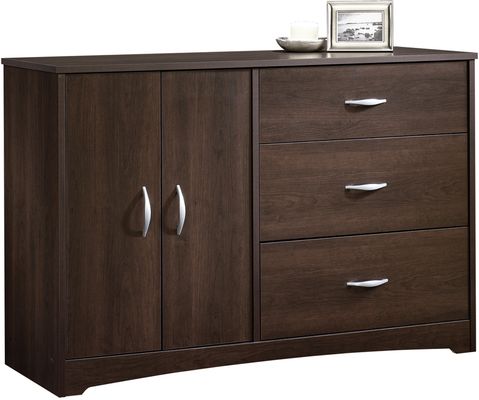 Sauder Beginnings Dresser Cinnamon Cherry