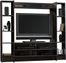 Sauder Beginnings Entertainment Wall System Cinnamon Cherry