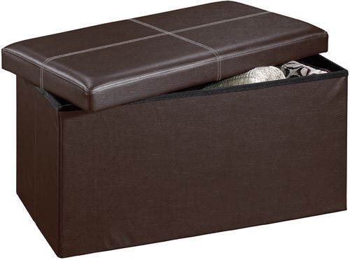 Sauder Beginnings Large Ottoman Duraplush Brown