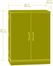 Sauder Beginnings Multimedia Storage Cabinet Cinnamon Cherry