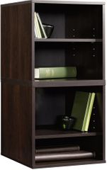 Sauder Beginnings Transitional 2 Pack Cube Cinnamon Cherry