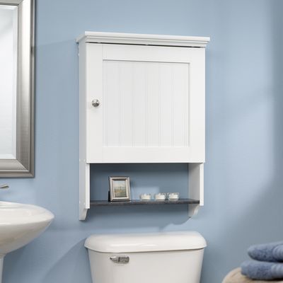 Sauder Caraway Wall Cabinet Soft White