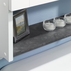 Sauder Caraway Wall Cabinet Soft White