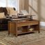 Sauder Carson Forge Lift-Top Coffee Table Washington Cherry