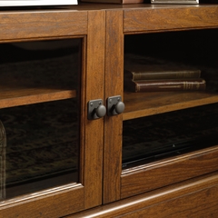 Sauder Carson Forge Panel 47" TV Stand Washington Cherry