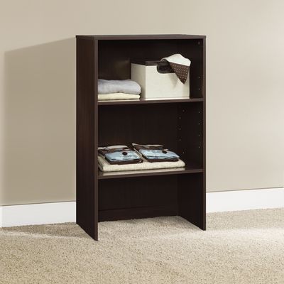 Sauder Hanover Closets Base Unit Jamocha Wood