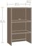 Sauder Hanover Closets Base Unit Jamocha Wood