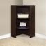 Sauder Hanover Closets Corner Unit Jamocha Wood