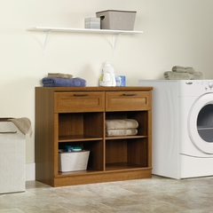 Sauder Homeplus 2 Drawer Console Sienna Oak