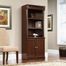Sauder Palladia Library Bookcase with Doors Select Cherry