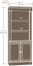 Sauder Palladia Library Bookcase with Doors Select Cherry