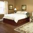 Sauder Palladia Queen Platform Bed with Storage Select Cherry