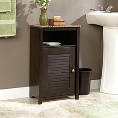 Sauder Peppercorn Floor Cabinet Cinnamon Cherry
