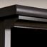 Sauder Peppercorn Wall Cabinet Cinnamon Cherry