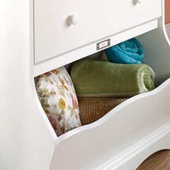 Sauder Pogo 3-Drawer Chest Soft White