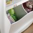 Sauder Pogo Kids Bookcase / Footboard Soft White