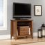 Sauder Shoal Creek 37" High Boy TV Stand Oiled Oak