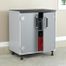 Sauder Tuff Duty 2-Door Base Cabinet Polished Silver - Sauder Furniture - 409261