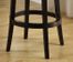 Savvy 4015 30" Swivel Barstool in White Floral Fabric / Ebony - Armen Living - LCSASWBAFL30