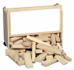 School Supply Block Cart - Guidecraft - G97056