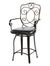 Scroll Back Counter Stool - Bronze with Muted Copper - Powell Furniture - 222-726