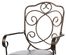 Scroll Back Counter Stool - Bronze with Muted Copper - Powell Furniture - 222-726