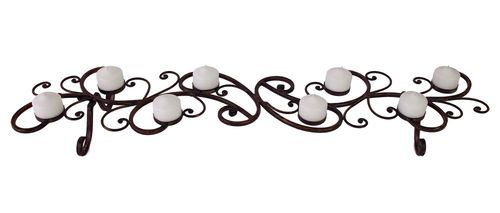 Scrollwork Tabletop Candleholder - IMAX - 1005