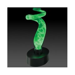 Sculptured Electra Lamp Green - Lumisource