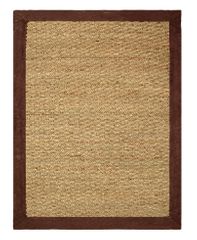 Seagrass Area Rug in Chocolate - 24" x 36" - 11756
