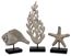 Seaside Series Statuary (Set of 3) - IMAX - 13427-3