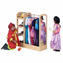 See and Store Dress Up Center in Natural - Guidecraft - G98102