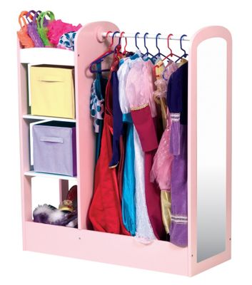 See and Store Dress Up Center in Pastel - Guidecraft - G98103
