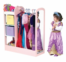 See and Store Dress Up Center in Pastel - Guidecraft - G98103