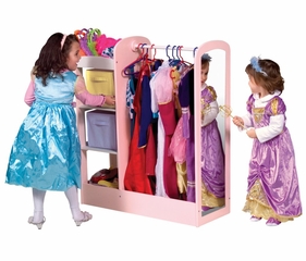 See and Store Dress Up Center in Pastel - Guidecraft - G98103