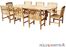 SEI 9 Piece Teak Dining Set