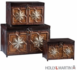 SEI Arabesque 3pc Trunk Set
