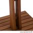 SEI Hardwood Towel Rack - Oiled Finish