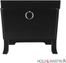 SEI Hayden Cocktail Table Trunk - Black