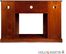 SEI Kendall Electric Media Fireplace - Classic Mahogany