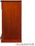 SEI Kendall Electric Media Fireplace - Classic Mahogany