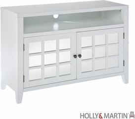 SEI Marston TV/Media Stand - White
