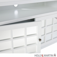 SEI Marston TV/Media Stand - White